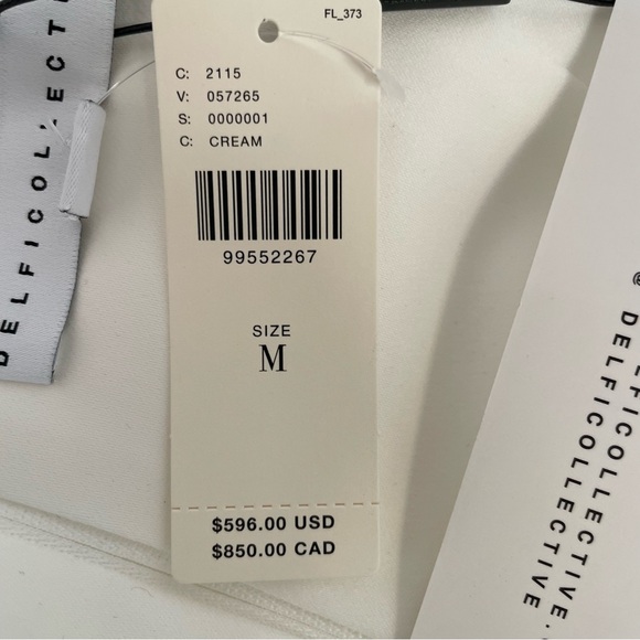 Anthropologie Delfi Collective Bijou & Joya Crop Top Mini Skirt Set NWT - Picture 10 of 16